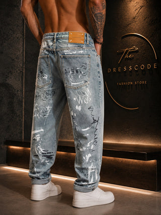 Мъжки дънки STREET CODE SS27