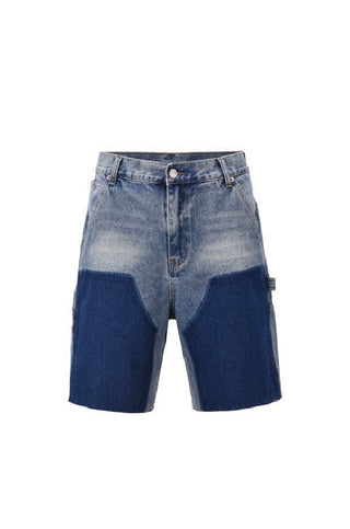 Мъжки къси дънки Blue Dark Block SS25