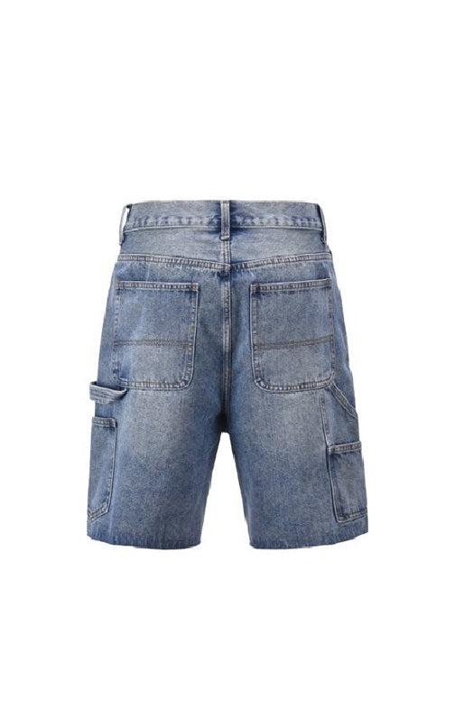 Мъжки къси дънки Blue Dark Block SS25