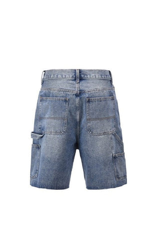 Мъжки къси дънки Blue Dark Block SS25
