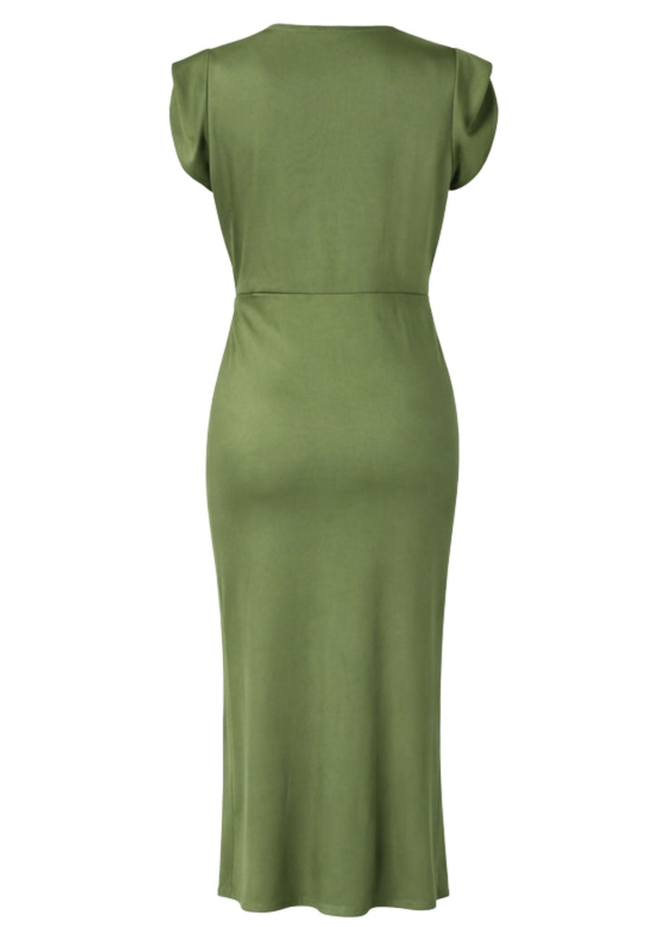 Aurelia Draped Midi Dress