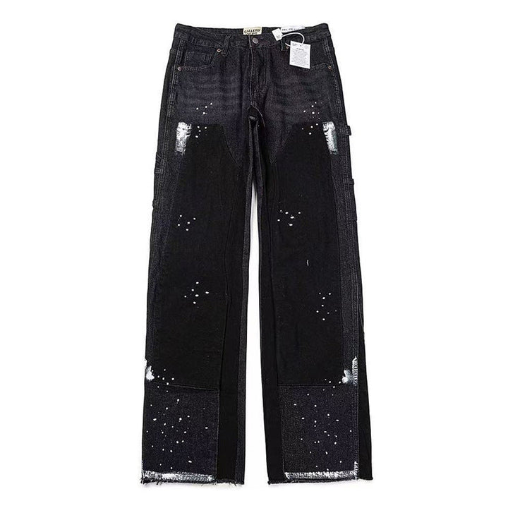 Мъжки дънки White Splashes **РАЗПРОДАЖБА 26**