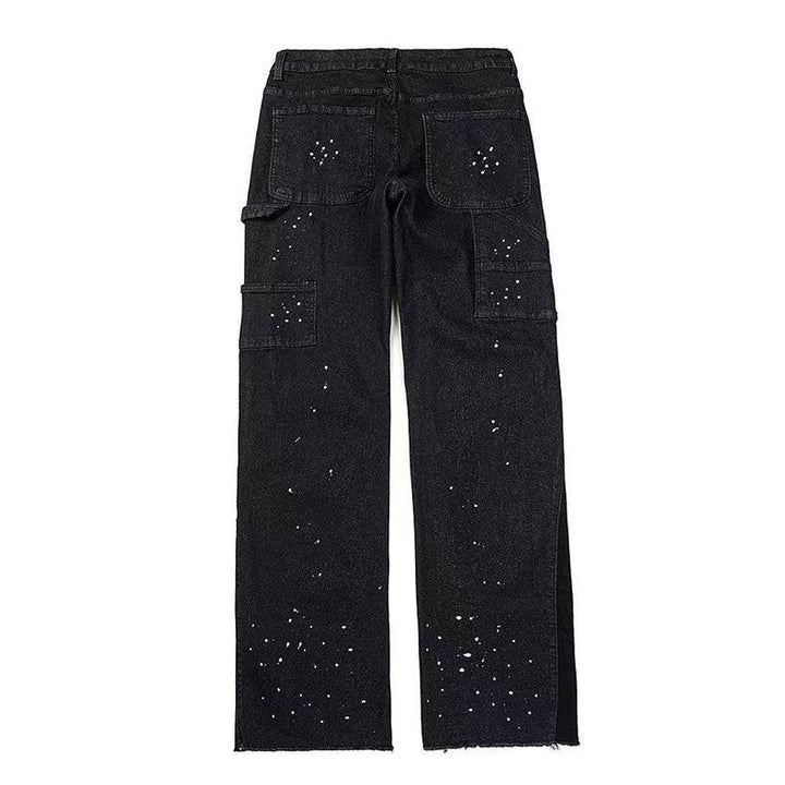Мъжки дънки White Splashes **РАЗПРОДАЖБА 26**