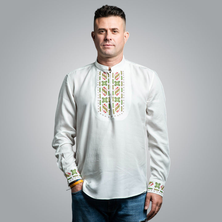 Риза с ръкавели "Защита"