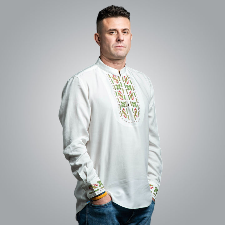 Риза с ръкавели "Защита"