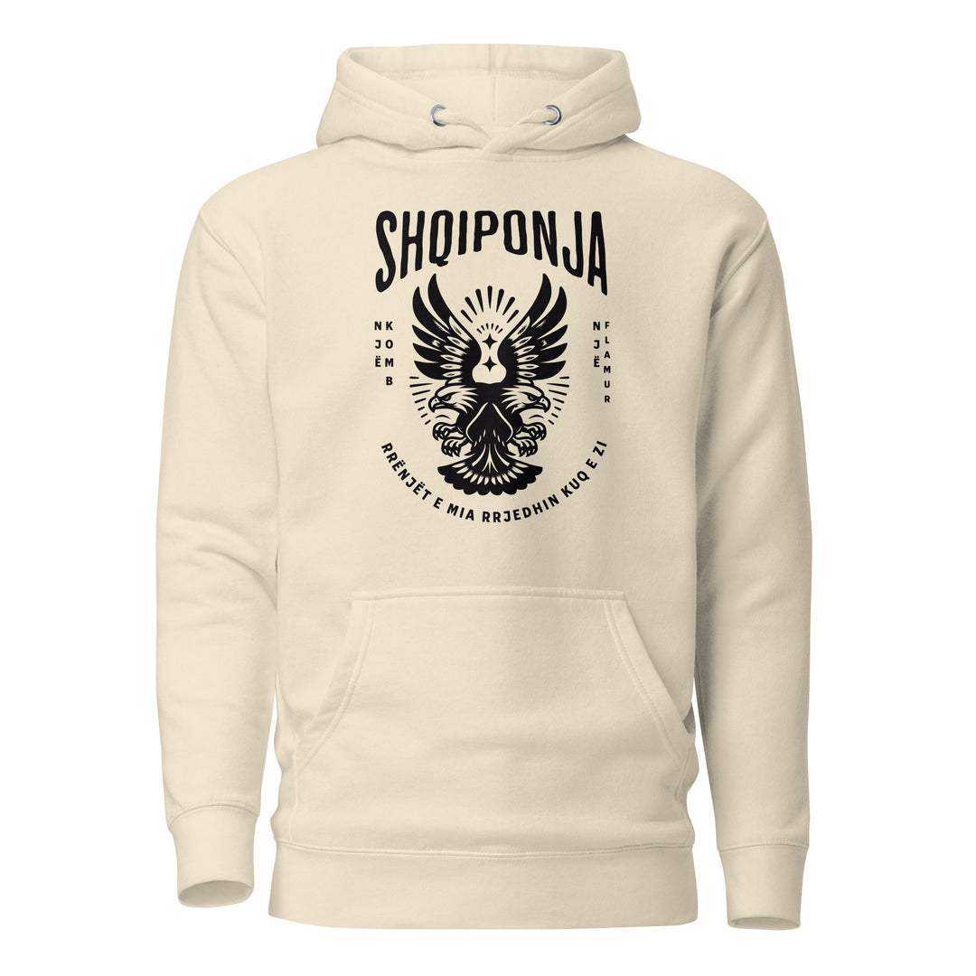 Shqiponja Pride – Суичър с качулка „Албански орел“