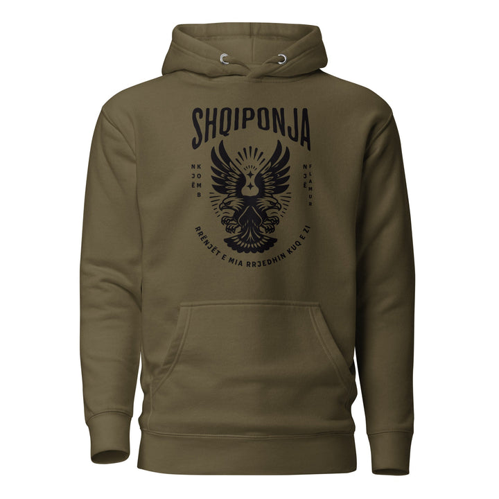 Shqiponja Pride – Суичър с качулка „Албански орел“