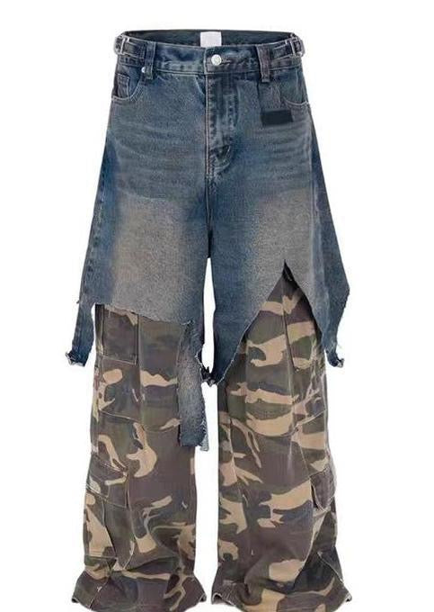 Мъжки дънки Rebel Splice Camo SS26