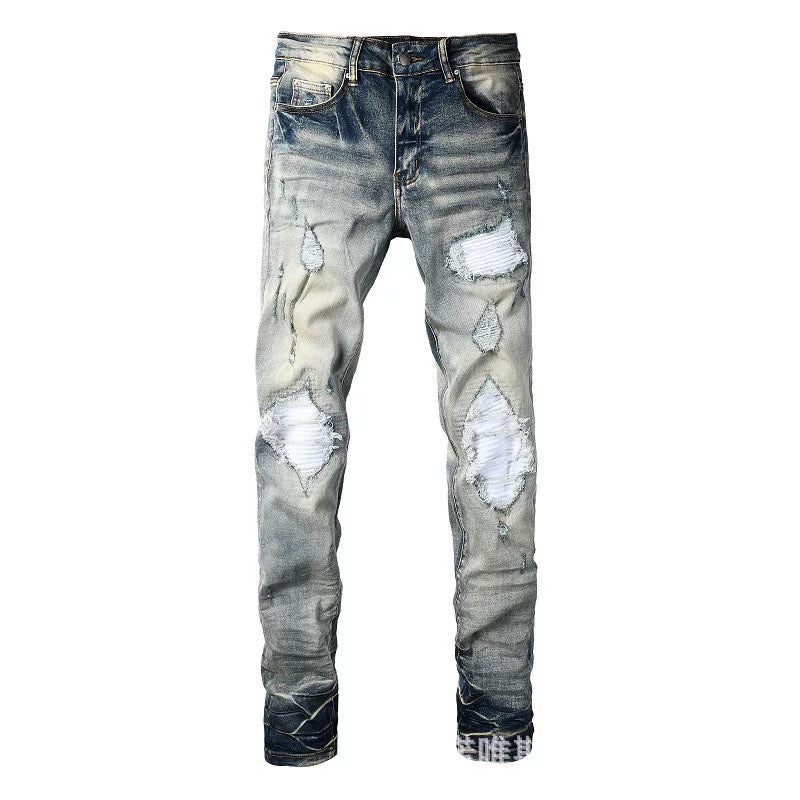 Мъжки дънки Ripped Fade SS26